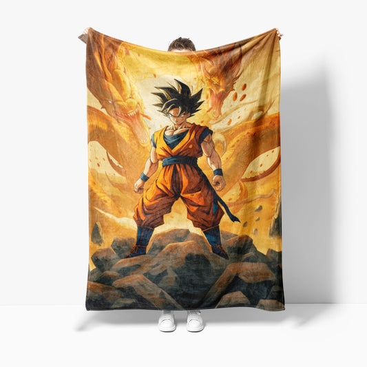Dragon Ball Z Villains Best Sherpa Throw Blanket