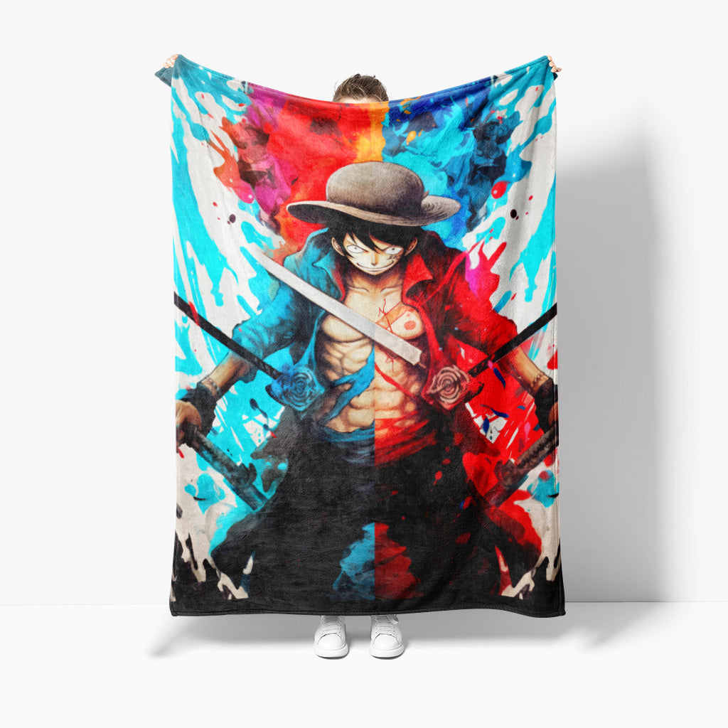 ONE PIECE Blanket - Pirate Adventure Design