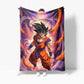 Sherpa Fleece Throw Blankets: Dragon Ball Z Print Series