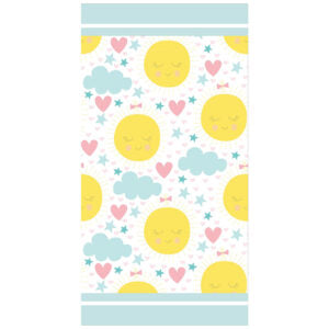 Lovely Clouds Bath Towels
