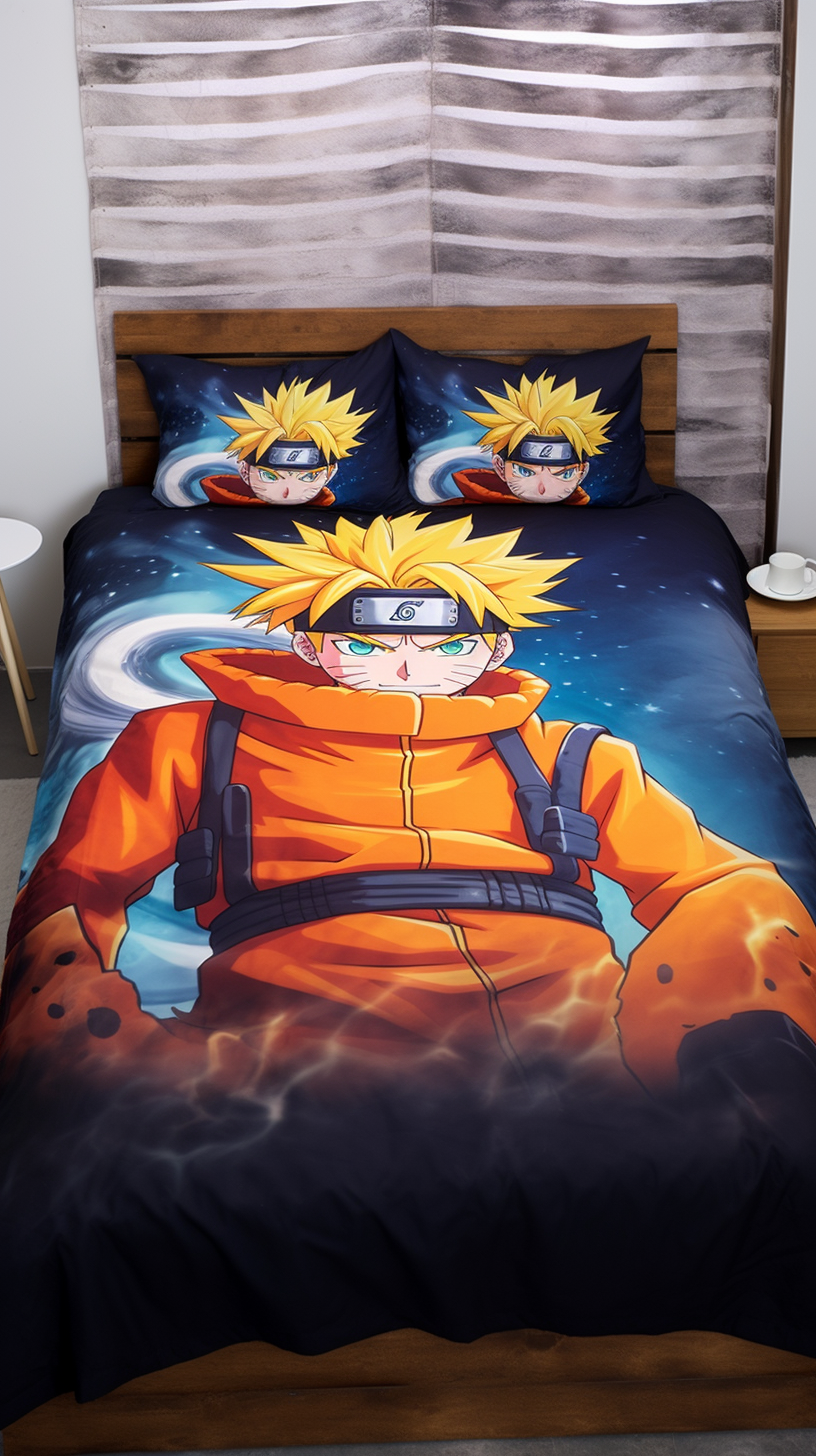 Anime Sherpa Naruto Blankets for Sofa Bed